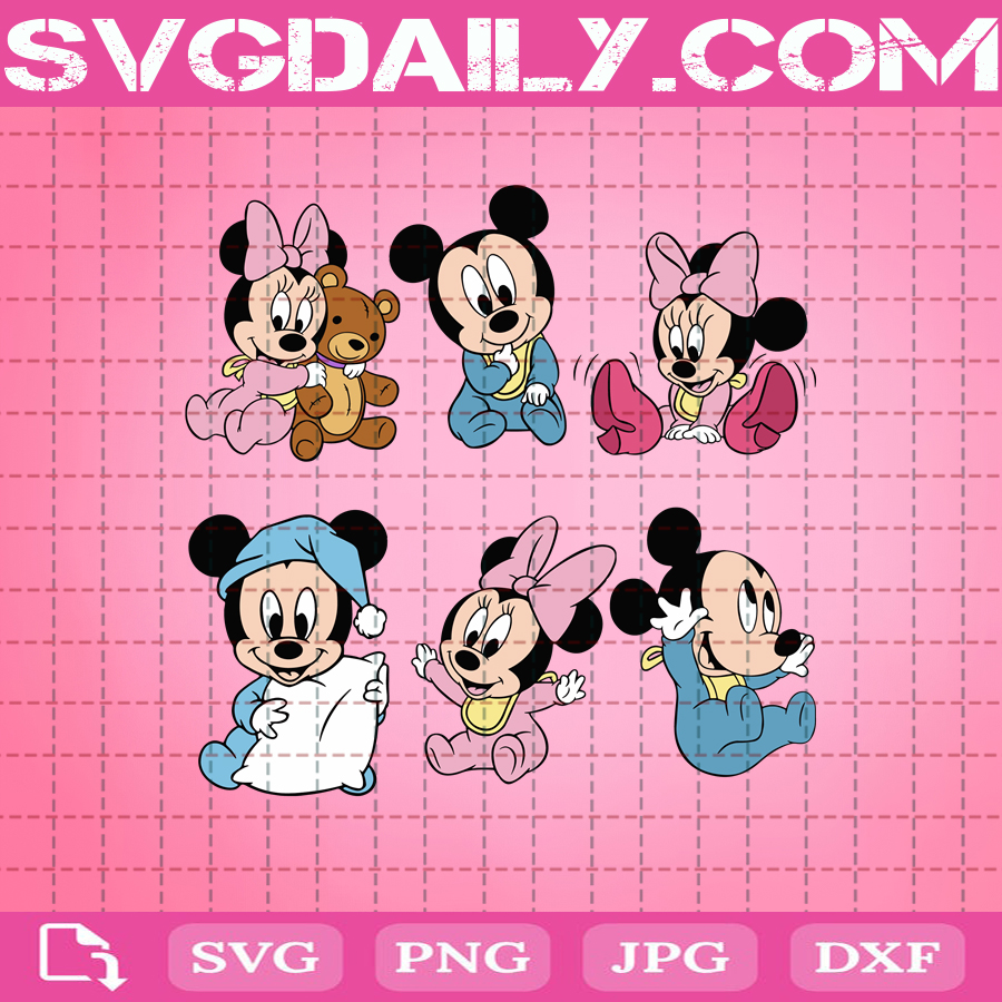 Free Free Baby Minnie Svg 192 SVG PNG EPS DXF File