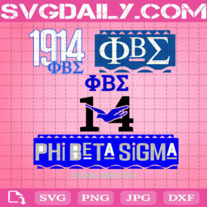 Phi Beta Sigma Svg, 1914 Svg, HBCU Svg, African Americans Svg