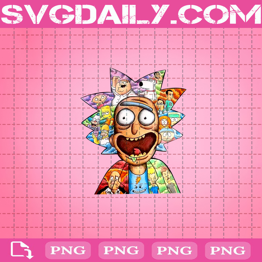 Download Rick And Morty Png Rick Sanchez Png Family Guy Png Angrykid Png Thesimpsons Png Southpark Png Instant Download Svg Daily Shop Original Svg