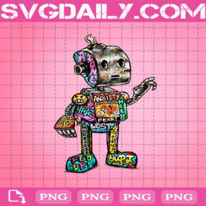Robot Boy Png, Robot Png, Robot Lover Png, Png Printable, Instant Download, Digital File
