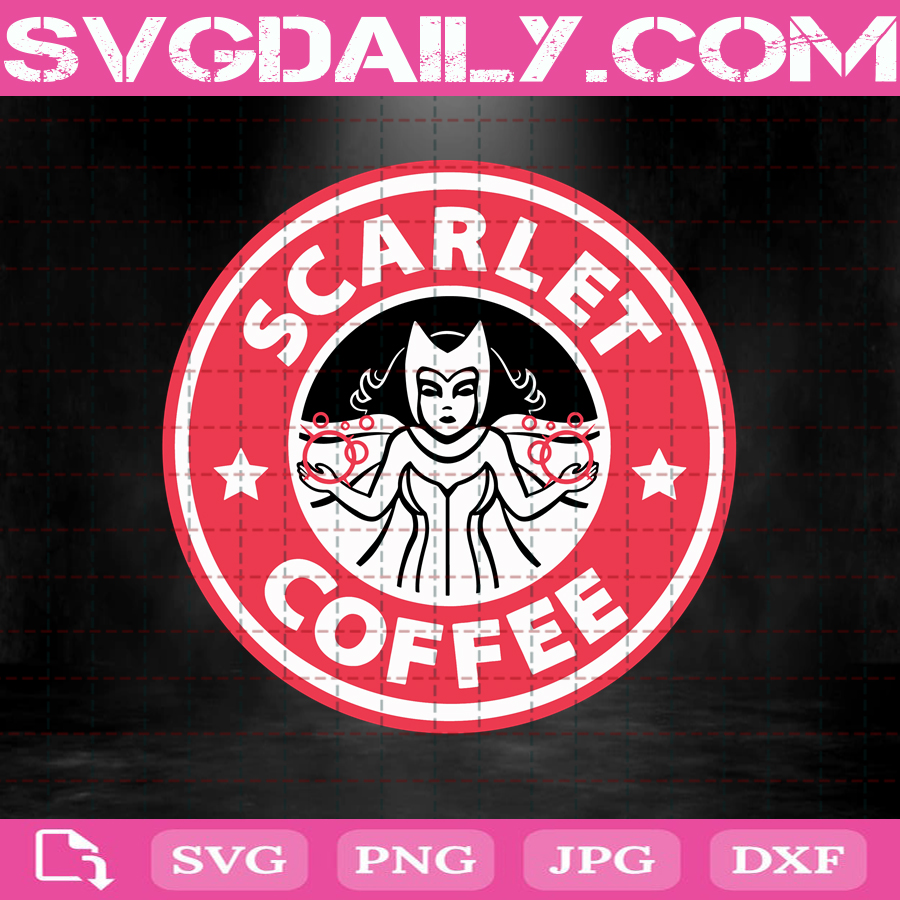 Download Scarlet Coffee Svg Starbucks Logo Svg Scarlet Witch Svg Starbucks Svg Svg Png Dxf Eps Ai Instant Download Svg Daily Shop Original Svg