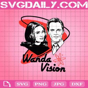 WandaVision Svg, WandaVision Svg, Scarlett Witch Svg, Marvel Couple Svg, Silhouette Svg Files, Cricut Svg, Silhouette Svg