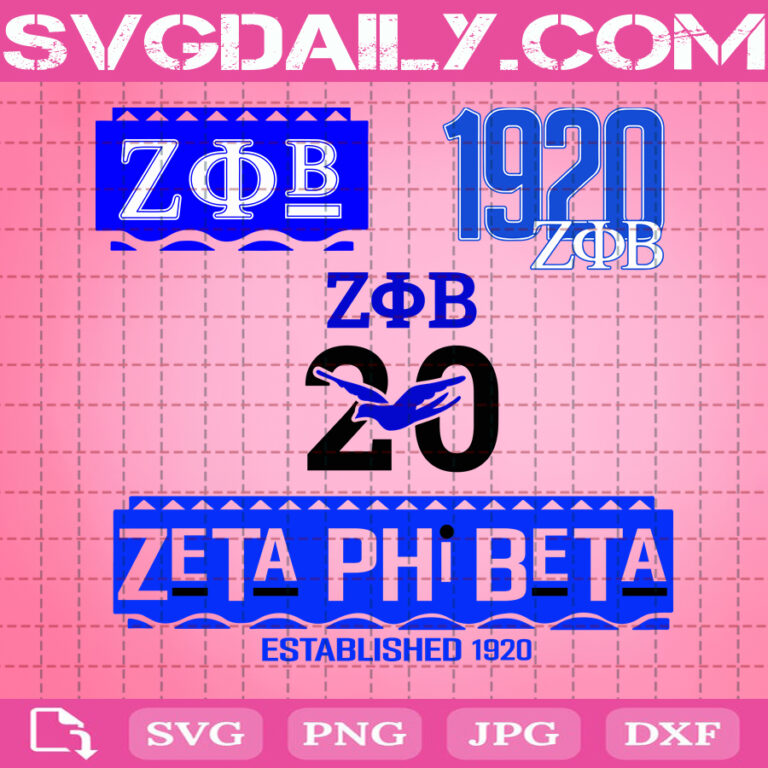 Zeta Phi Beta Svg, 1920 Svg, HBCU Svg, African Americans Svg - Svg ...