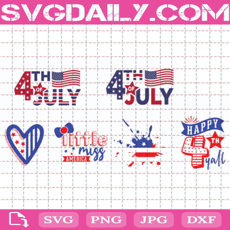 4th of July Bundle Svg Free Independence Day Svg Free Celebration Svg Free File Svg Free