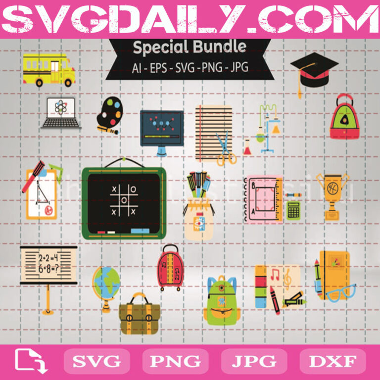 Back To School Learning Bundle Free Learning Bundle Free Back To School Svg Free School Svg Free File Svg Free