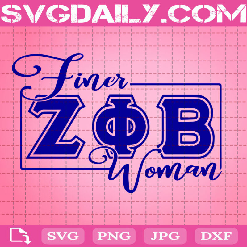 Finer Zeta Phi Beta Woman Svg, Zeta Woman Svg, Zeta Phi Beta Svg, Zeta ...