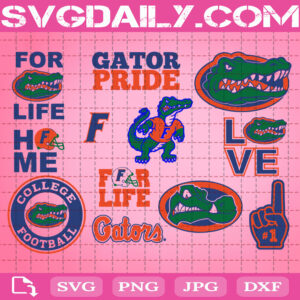 Florida Gators Svg, NCAA Svg Bundle, Sport Logo Svg, NCAA Svg, Logo NCAA Svg, Sport Svg