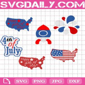 Fourth of July Svg Free, 4th of July Bundle Svg Free, Independence Day Svg Free, Clip Cut File Svg