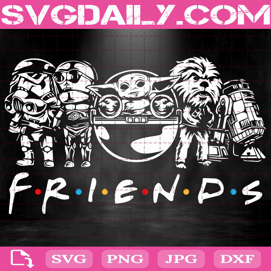 Download Friends Star Wars Svg Friends Svg Yoda Best Friend Svg Funny Yoda Svg Star Wars Characters Svg Svg Png Dxf Eps Download Files Svg Daily Shop Original Svg