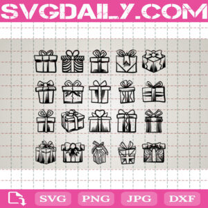 Gift Box Bundle Free, Gift Box Free Svg Free, Box Svg Free, File Svg Free, Clip Cut File Svg, Silhouette Svg Free