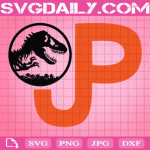 Jurassic Park Svg, JP Svg, Dinosaur Logo Svg, Rex Stickers Svg, Fossil Dinosaurs Svg, Clipart Svg Png Dxf Eps