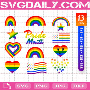 LGBT Bundle Svg Free, Pride Month Svg Free, LGBT Love Pride Svg Free, Gay Svg Free, Rainbow Love Svg Free