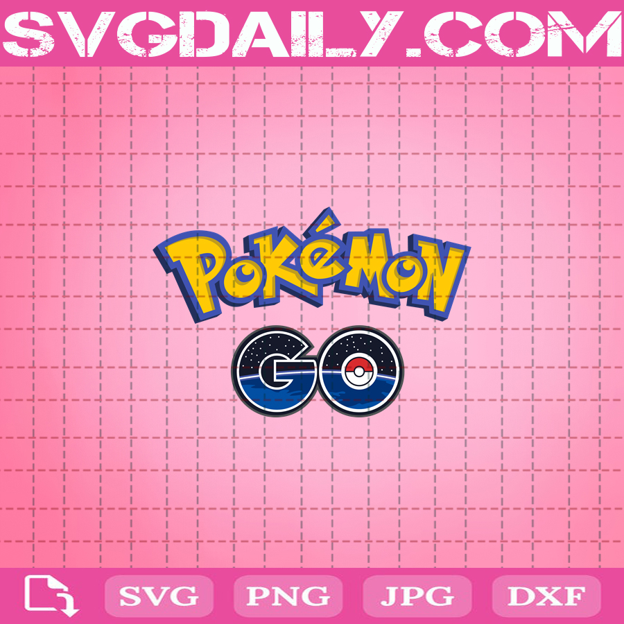 Pokemon Go Logo Svg Pokemon Svg Pokemon Logo Svg Gift For Cartoon Lover Svg Svg Png Dxf Eps Ai Instant Download Svg Daily Shop Original Svg