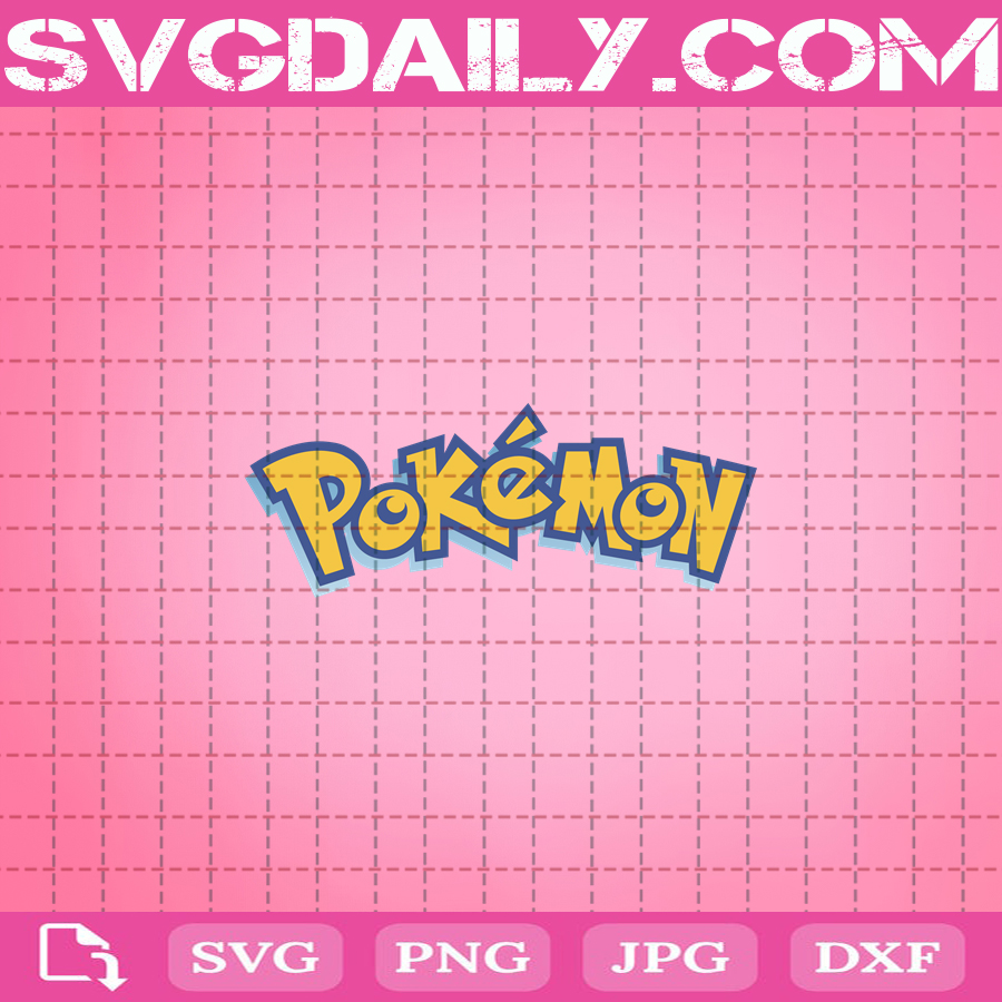 Pokemon Logo Svg Pokemon Svg Poke Logo Svg Svg Cricut Silhouette Svg Files Cricut Svg Silhouette Svg Svg Daily Shop Original Svg