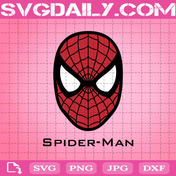 Download Spiderman Face Svg Spiderman Svg Superhero Svg Marvel Svg Avengers Svg Clipart Svg Png Dxf Eps Svg Daily Shop Original Svg