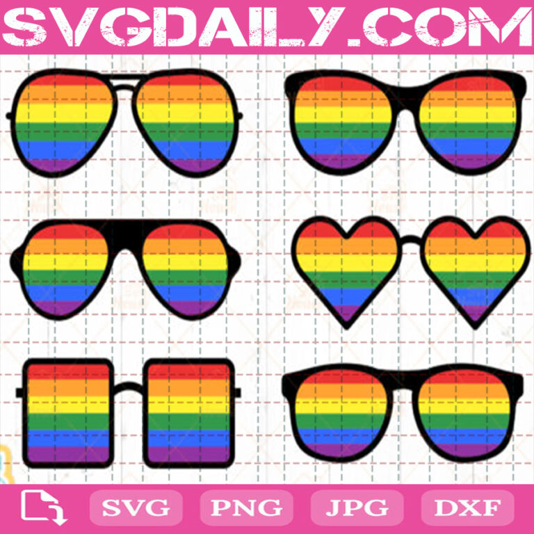 Sunglasses Gay Pride Month Svg Free Gay LGBT Svg Free Pride Month Svg Free LGBT Svg Free File Svg Free