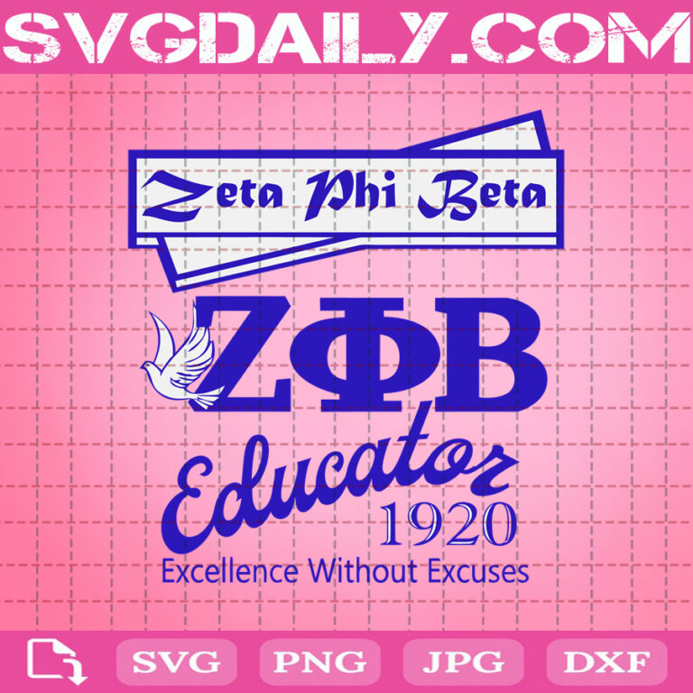 Zeta Phi Beta Eucator 1920 Svg, Zeta Svg, 1920 Zeta Phi Beta Svg, Zeta