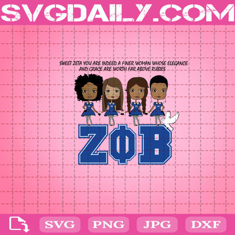Zeta Phi Beta Sorority Svg, Zeta Sorority Svg, Zeta Phi Beta Svg