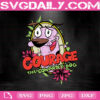 Courage The Cowardly Dog Svg, Cartoon Svg, Cartoon Lover Svg, Svg Png Dxf Eps AI Instant Download
