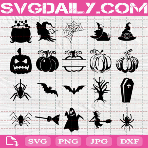 Halloween Witch Svg Bundle Free, Witch Riding Broom Svg Free, Spiderweb Svg Free, Clip Cut File Svg, File Svg Free