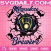 Peace Love Brewers Svg, Milwaukee Brewers Svg, MLB Team Svg, Brewers Svg, Sport Team Svg, Brewers Logo Svg