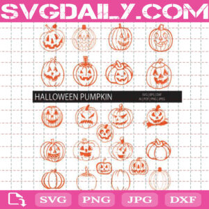 Pumpkin Face Svg Bundle Free, Horror Pumpkin Face Svg Free, Halloween Pumpkin Svg Free, Clip Cut File Svg, File Svg Free
