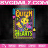 Queen Of Hearts Alice In Wonderland Svg, Queen Of Hearts Svg, Alice In Wonderland Svg, Svg Png Dxf Eps AI Instant Download