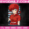 Saotome Ranma Svg, Ranma ½ Svg, Half Of Ranma Svg, Anime Svg, Svg Png Dxf Eps AI Instant Download