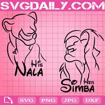 The Lion King Svg, Simba And Nala Svg, Simba Svg, Nala Svg, Disney Cartoon Svg, Lion King Svg, Download Files
