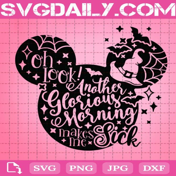 Another Glorious Morning Svg, Disney Halloween Svg, Disney Svg Instant Download