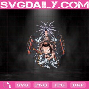 Asakura Yoh Svg, Amidamaru Svg, Shaman King Svg, Japanese Svg, Cartoon Svg, Svg Png Dxf Eps Download Files