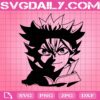 Asta Svg, Black Clover Svg, Love Anime Svg, Manga Svg, Svg Png Dxf Eps AI Instant Download