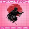 Darth Samurai Svg, Star Wars Svg, Samurai Katana Blood Moon Svg, Anime Svg, Svg Png Dxf Eps Download Files