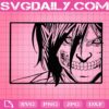 Eren Yeager Svg, Attack On Titan Svg, Titan Eren Svg, Anime Svg, Cartoon Svg, Svg Png Dxf Eps Download Files