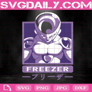 Frieza Svg, Freezer Dragon Ball Super Svg, Anime Svg, Manga Svg, Kawaii Svg, Svg Png Dxf Eps AI Instant Download