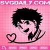Haikyuu Svg, Kawaii Svg, Heart Svg, Japanese Cartoon Svg, Manga Svg, Svg Png Dxf Eps AI Instant Download