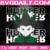 Hunter × Hunter Svg, Comic Svg, Anime Manga Svg, Comic Character Svg, Svg Png Dxf Eps AI Instant Download