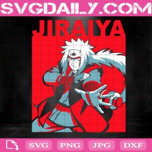 Jiraya Naruto Svg, Naruto Svg, Anime Characters Svg, Love Anime Svg, Svg Png Dxf Eps AI Instant Download