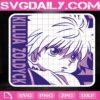 Killua Zoldyck Svg, Anime Svg, Manga Svg, Japanese Cartoon Svg, Svg Png Dxf Eps AI Instant Download