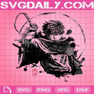 Kurosaki Ichigo Svg, Bleach Svg, Anime Svg, Manga Svg, Japanese Cartoon Svg, Svg Png Dxf Eps Download Files