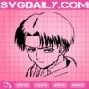 Levi Ackerman Svg, Attack On Titan Svg, Japan Anime Svg, Manga Svg, Comic Svg, Svg Png Dxf Eps Download Files