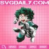Midoriya Izuku Svg, Deku Svg, My Hero Academia Svg, Boku No Hero Manga Svg, Svg Png Dxf Eps Download Files (1)