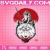 Mononoke Hime Svg, Moro Wolf Svg, Princess Mononoke Svg, The Wolf Princess Svg, Svg Png Dxf Eps Download Files