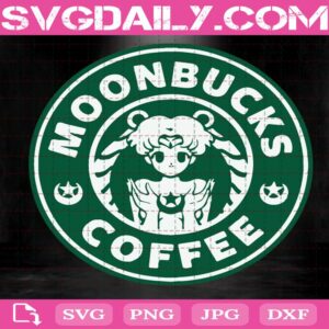 Moonbucks Coffee Svg, Moonbucks Svg, Sailor Moon Svg, Usagi Tsukino Svg, Svg Png Dxf Eps Download Files