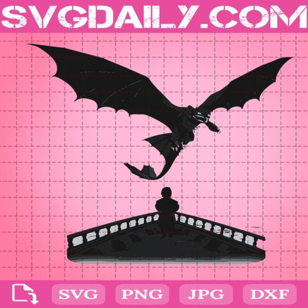 Night Fury Svg, How To Train Your Dragon Svg, Dragons Svg, Anime Svg, Svg Png Dxf Eps Download Files