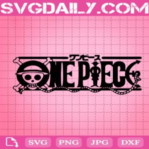 One Piece Logo Svg, Anime One Piece Logo Svg, Pirate Svg, Logo Anime Svg, Svg Png Dxf Eps Download Files