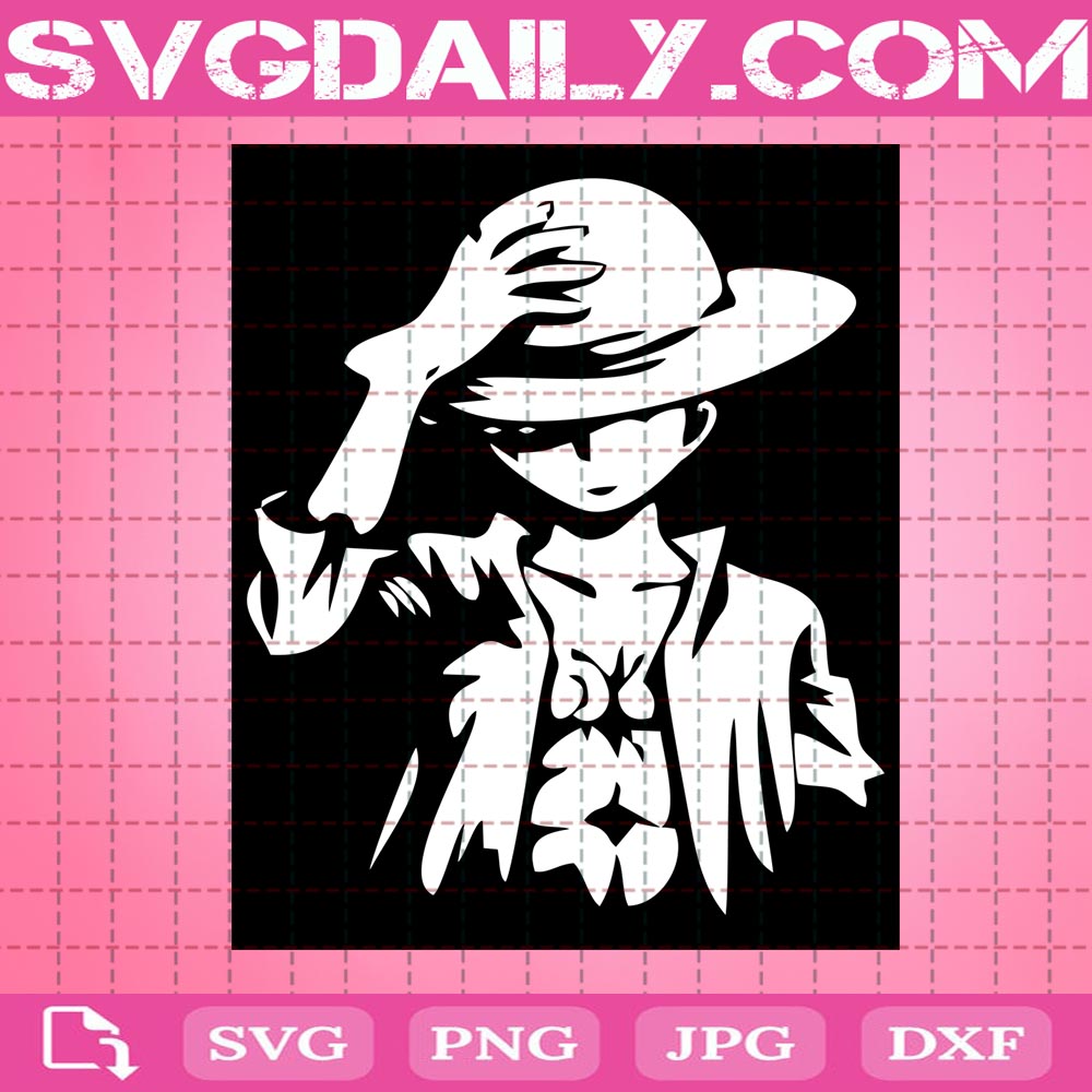 One Piece Luffy Svg Monkey Luffy Svg Anime Character Svg Straw Hat Svg Cricut Digital Download Instant Download Svg Daily Shop Original Svg