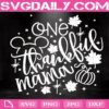 One Thankful Mama Svg, Disney Fall Svg, Disney Mom Svg, Thanksgiving Svg Cut File