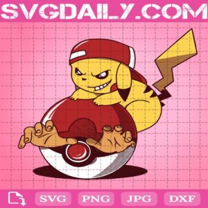 Pikachu Svg, Pikachu's Revenge Svg, Pokemon Svg, Anime Svg, Cartoon Svg, Svg Png Dxf Eps Download Files