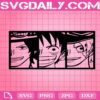 Portgas D. Ace Svg, Monkey D. Luffy Svg, Sabo Svg, One Piece Svg, Manga Svg, Svg Png Dxf Eps Download Files
